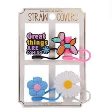 Great Things are Coming Straw Covers - Mini Mee Boutique