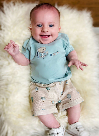 Baby Boy Elephant Outfit - Mini Mee Boutique