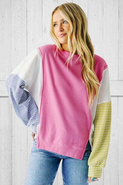 Pink Patchwork Top - Mini Mee Boutique