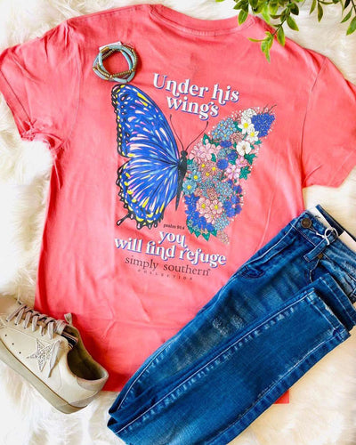 Simply southern butterfly tee - Mini Mee Boutique