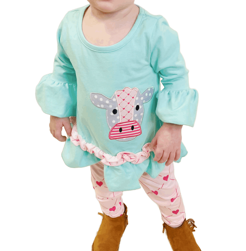 Marie Nicole Cow Set - Mini Mee Boutique