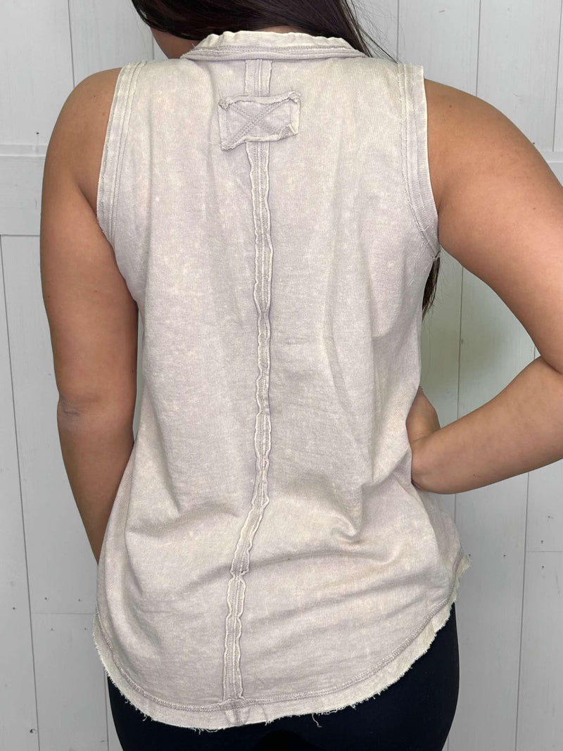 Zenana Sleeveless Top - Mini Mee Boutique