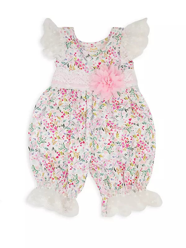 Haute Baby Pretty Pink Romper