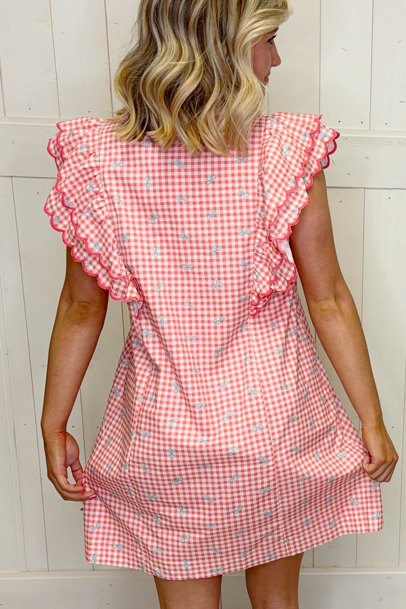 Women’s Gingham Dress - Mini Mee Boutique