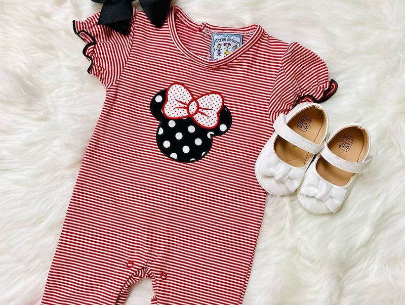 Minnie Mouse Romper - Mini Mee Boutique