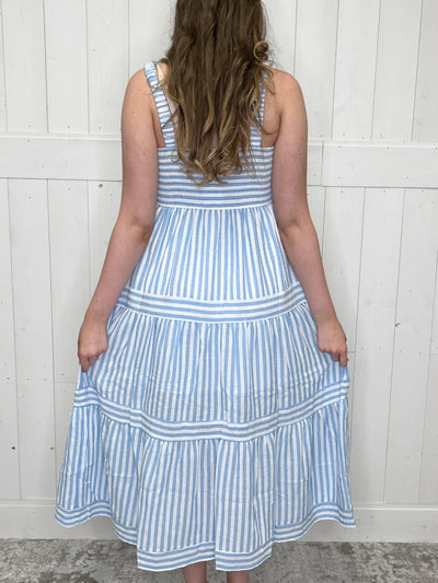 Blu Pepper Storybook Midi Dress - Mini Mee Boutique