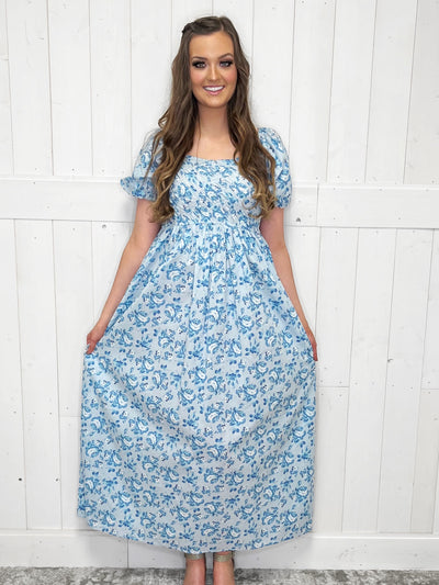 Women’s Simply Southern Maxi Dress - Mini Mee Boutique