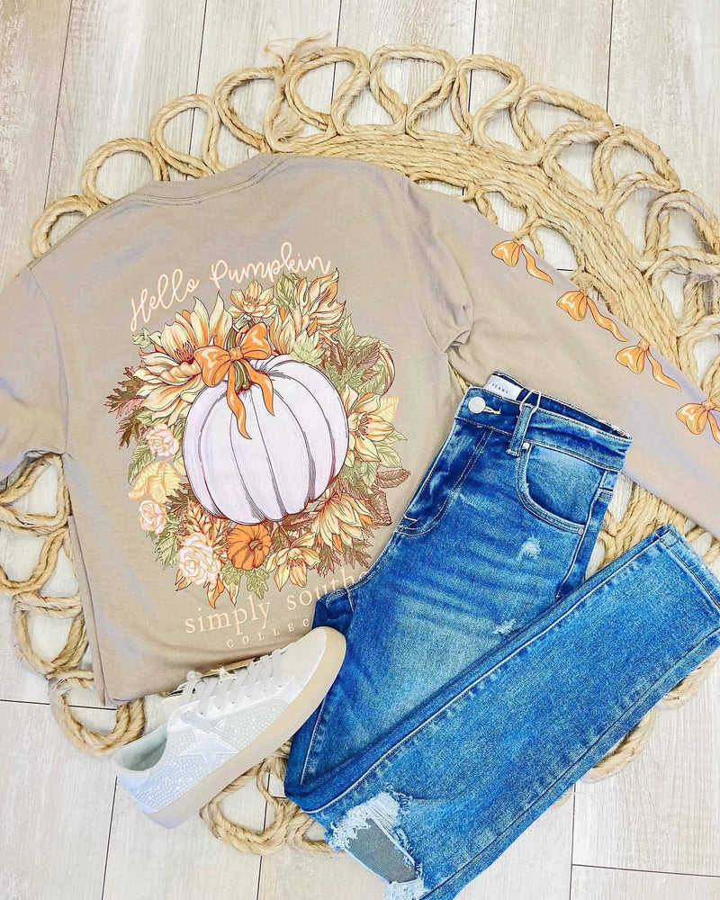 Women’s Simply Southern Hello Pumpkin Long Sleeve