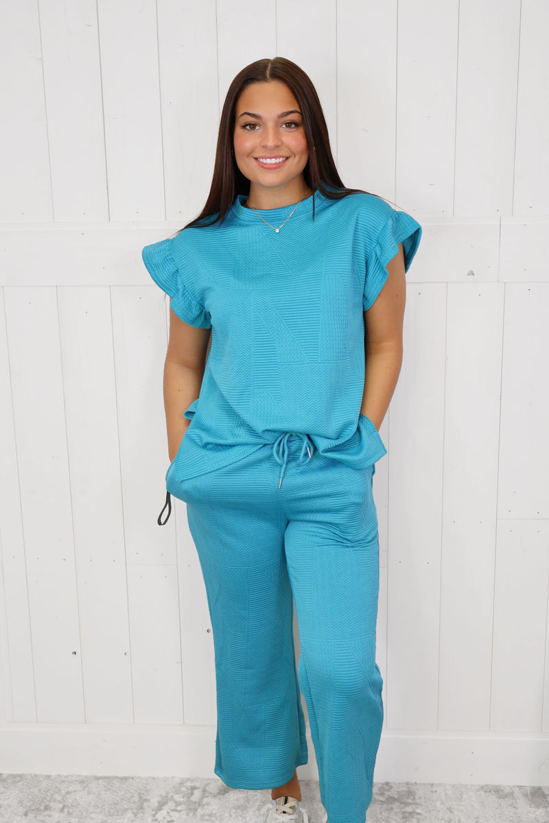 Evermmee Teal 2 Piece Set