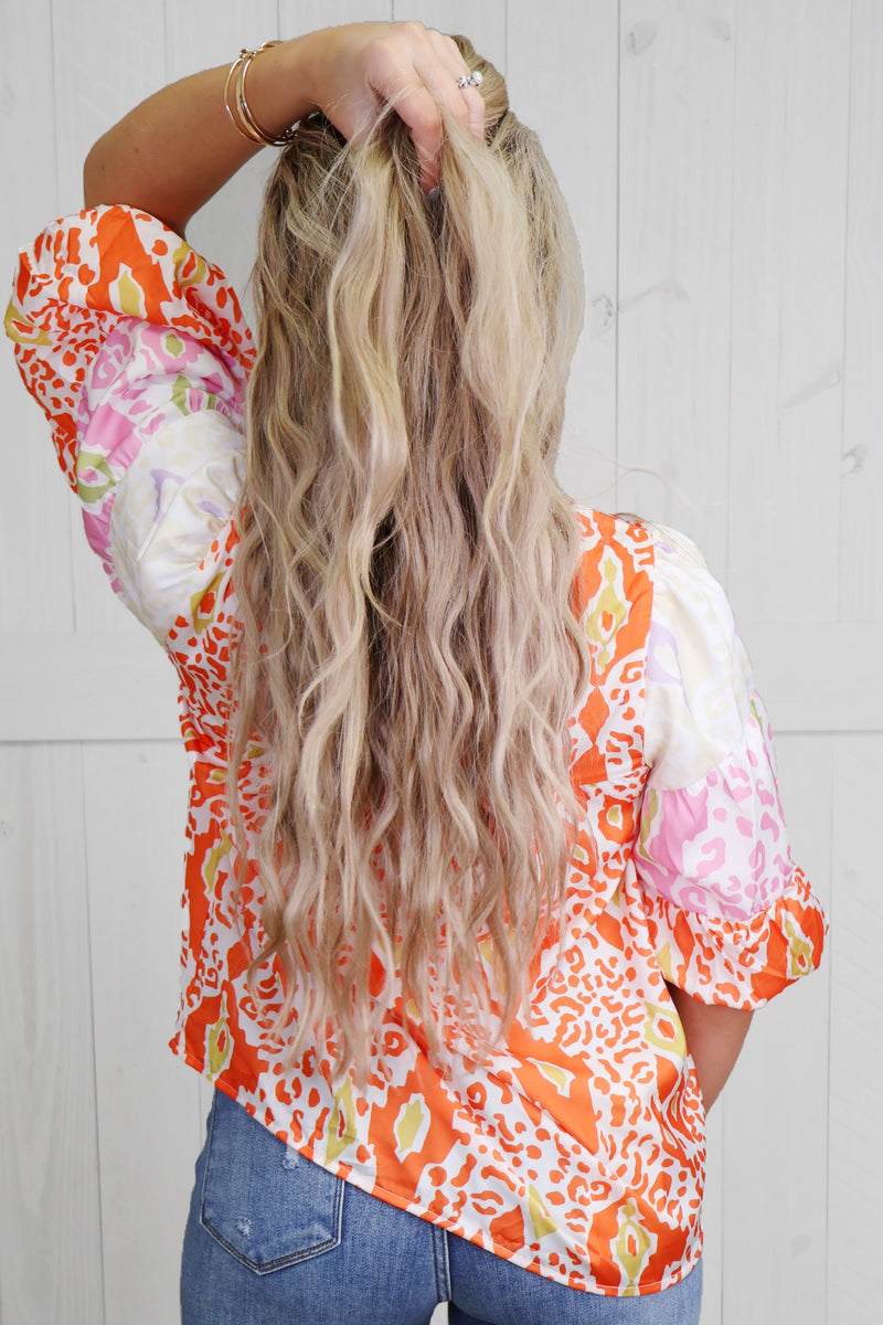 Leopard Sherbet Top