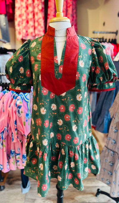 Entro Forest Green dress