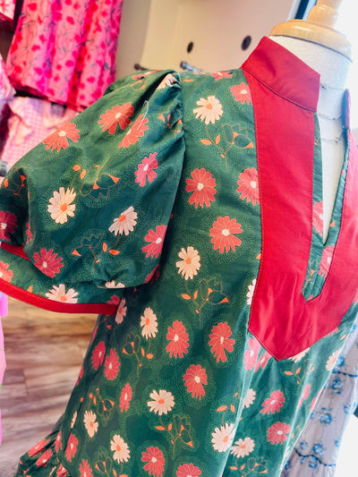 Entro Forest Green dress