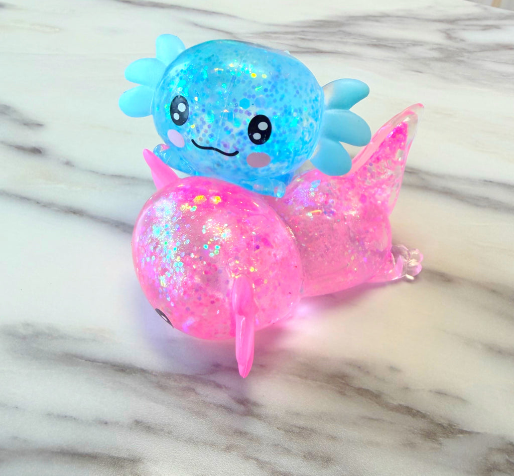 Axolotls Squishy (Resting) Gell Filled Ages 3+
