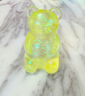 Glitter Gummy Bear Squishy - Slow Rise