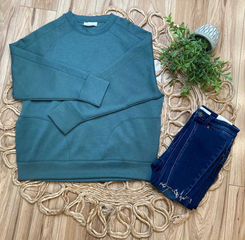 Women’s Teal Crewneck