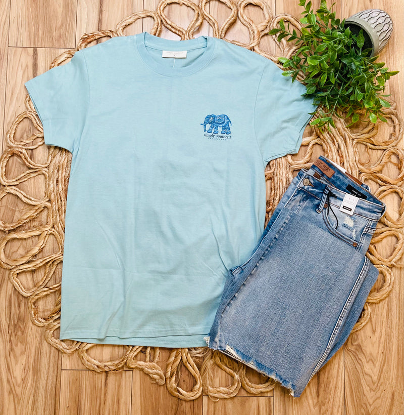 Women’s Simply Southern Elephant tee - Mini Mee Boutique