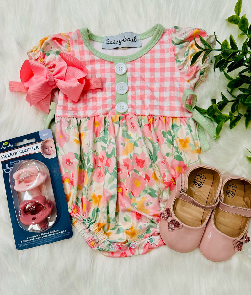 Sassy Soul Floral Romper