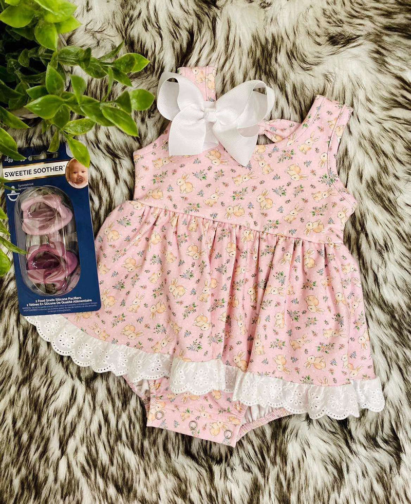 Girl’s Swoon baby bunny bubble dress