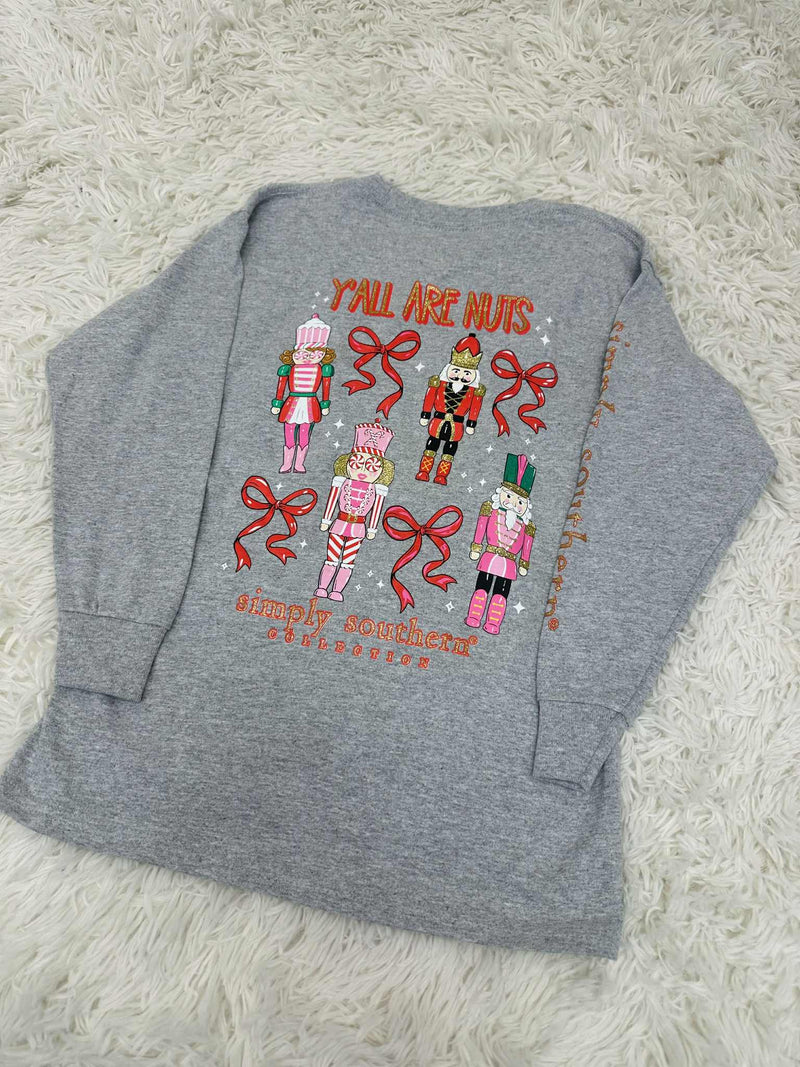 Simply Southern Youth Nutcracker Long Sleeve