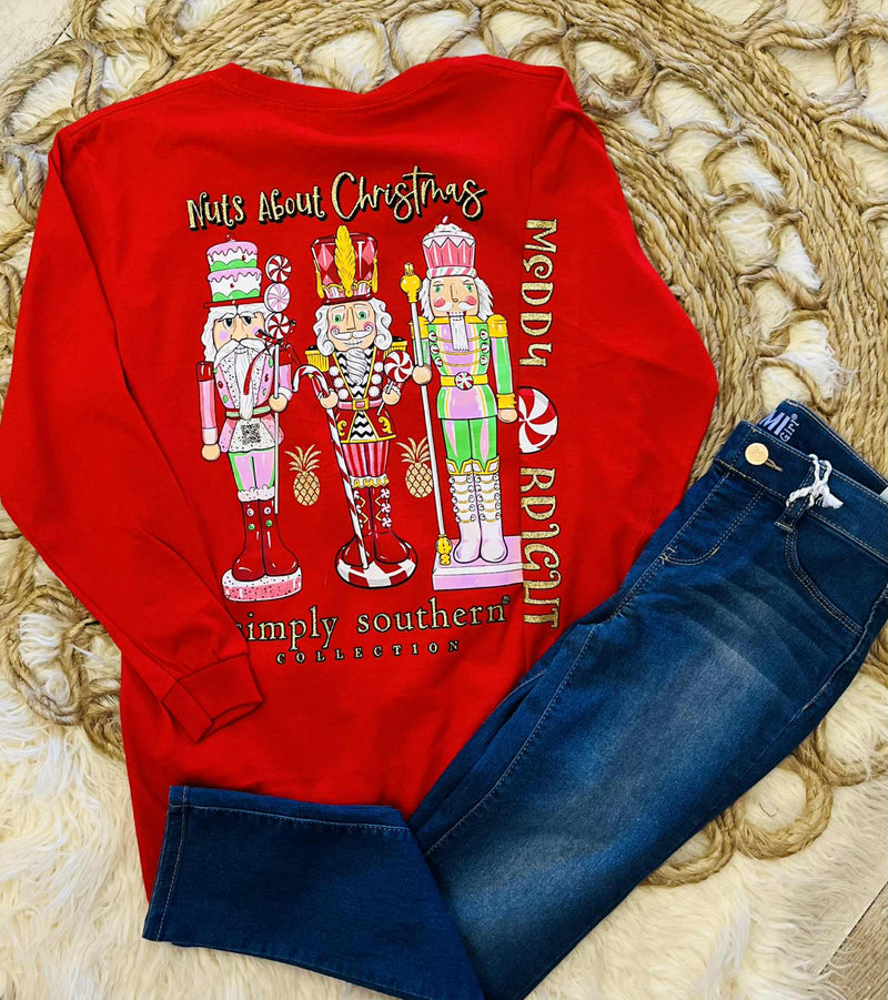 Simply Southern Youth Nutcracker Long Sleeve