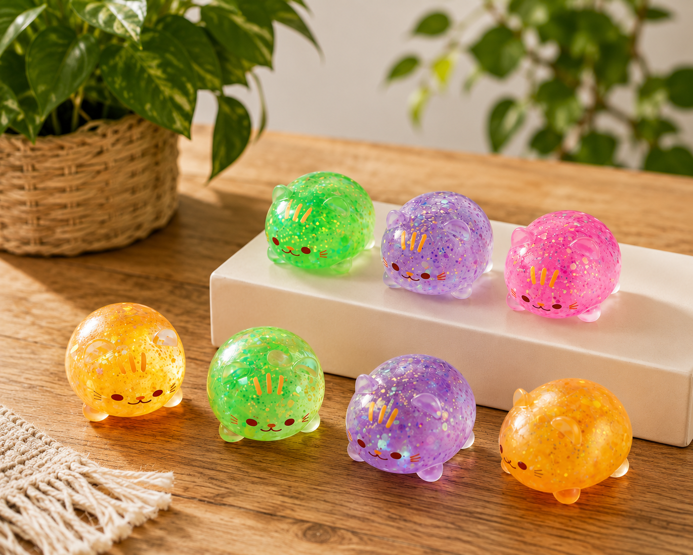 Squishy Kitten Toy - Gel Filled Ages 3+