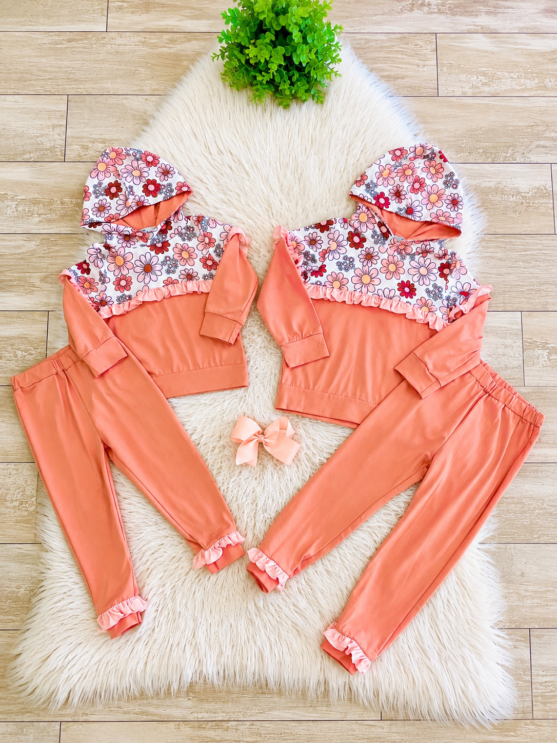 Girl’s Fall Floral Outfit