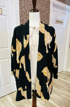 Women’s Black Jaguar Cardigan