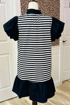 Women’s Umgee Navy Umgee Striped Dress