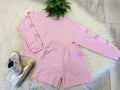 Girls Ribbed Bow Short Set