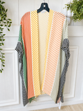 Striped Aztec Kimono Women’s One Size