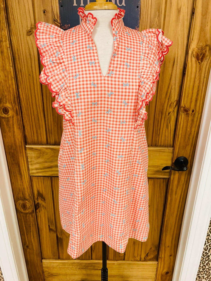 Women’s Gingham Dress - Mini Mee Boutique