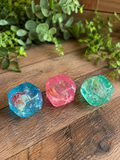 Squishy Cube Under the Sea Small Size 1x1 Gel Filled Ages 3+