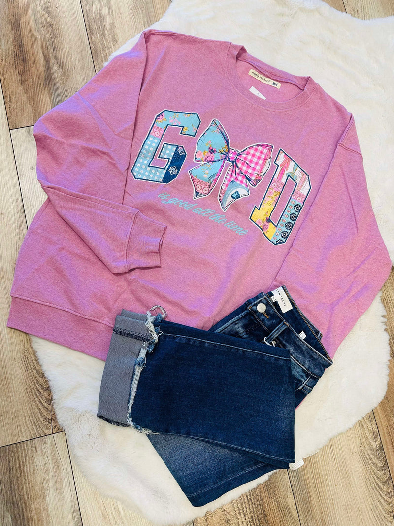 God is Good Simply Southern Crewneck