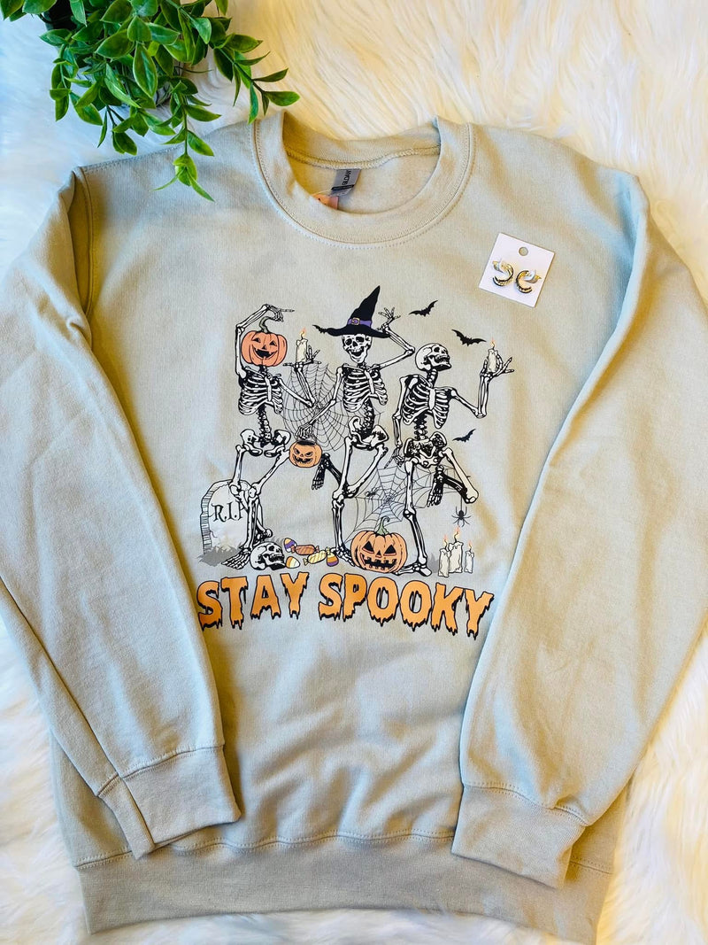 Stay Spooky Halloween Crewneck