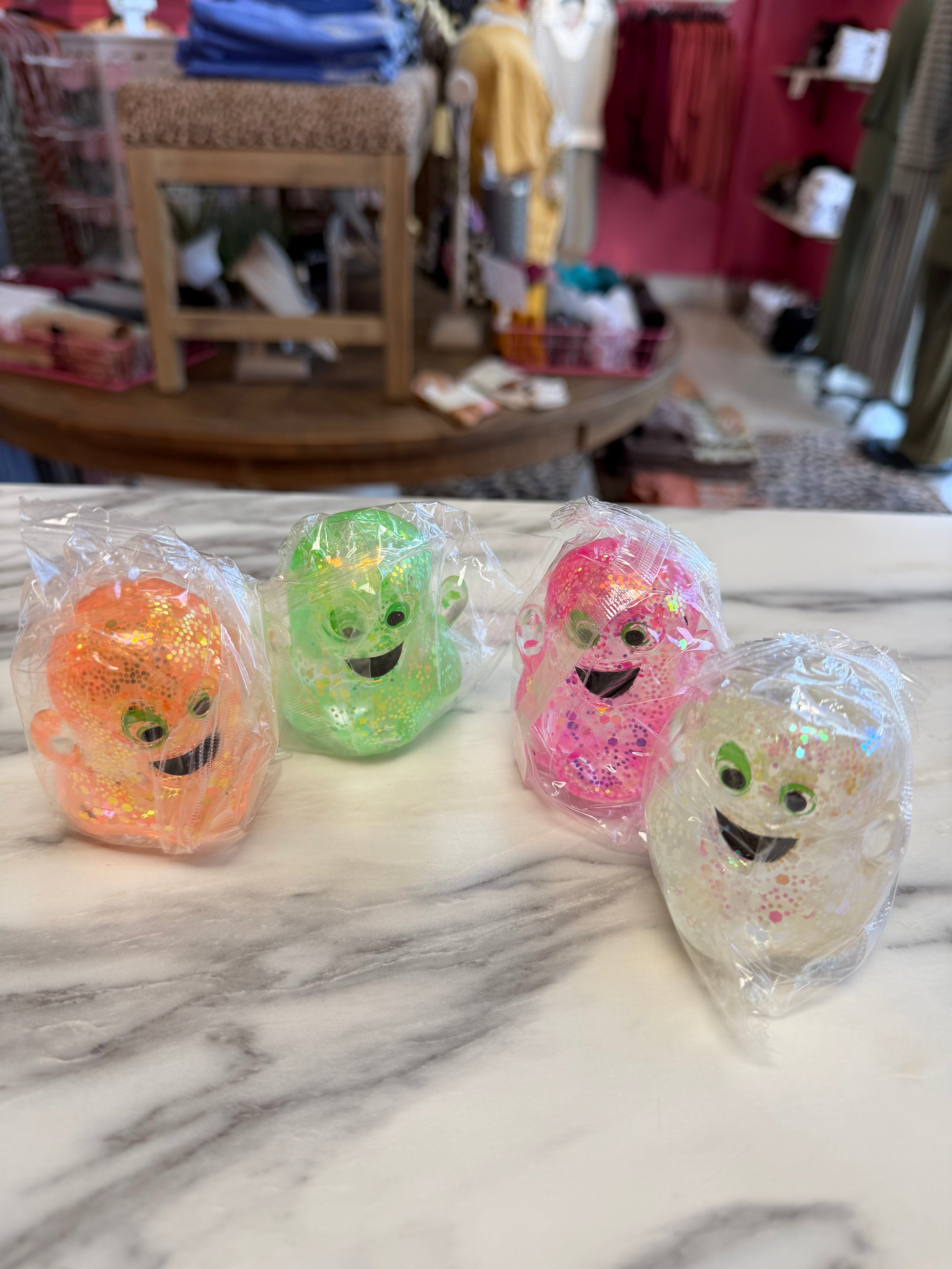 Ghost Squishy Toy Gel Filled Ages 3+