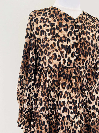 Hayden Girls Cheetah Ruffle Dress