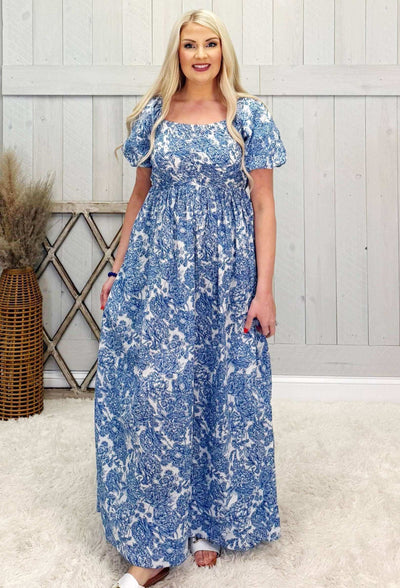 Women's Simply Southern Maxi Dress - Mini Mee Boutique