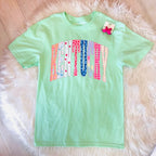 Women’s mint pattern Kentucky Graphic Tee