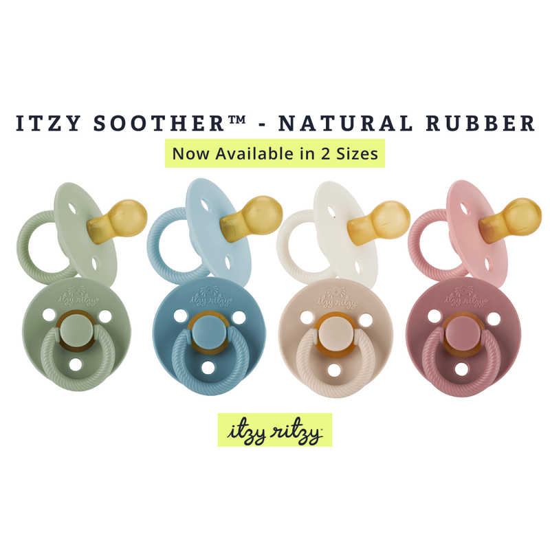 Itzy Soother™ Natural Rubber Paci Sets - Mini Mee Boutique