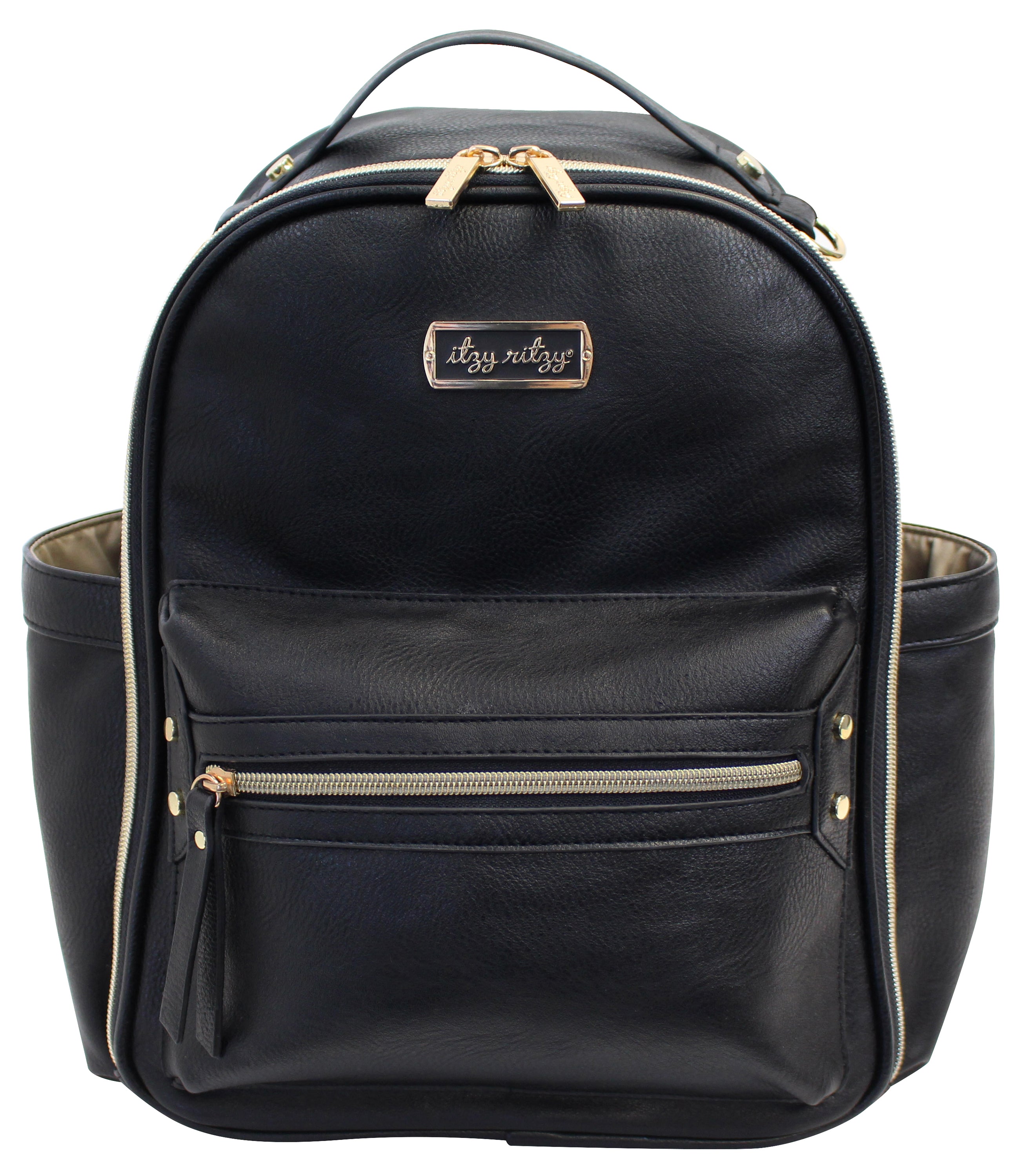 Itzy ritzy black mini diaper bag