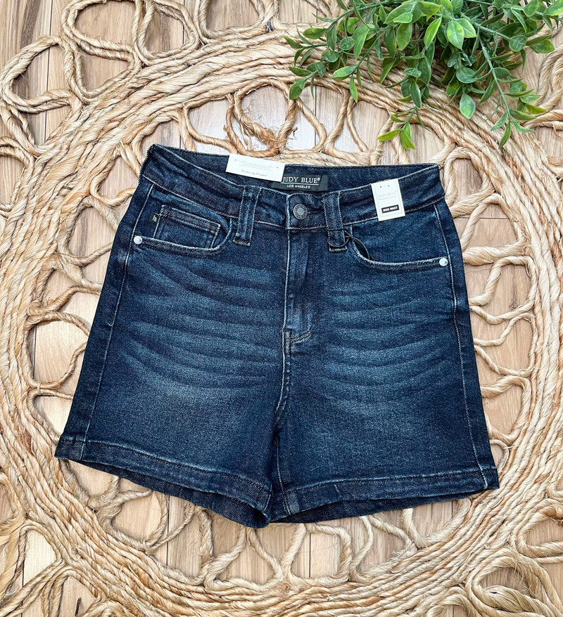 Judy Blue Back Pocket Jeans Shorts