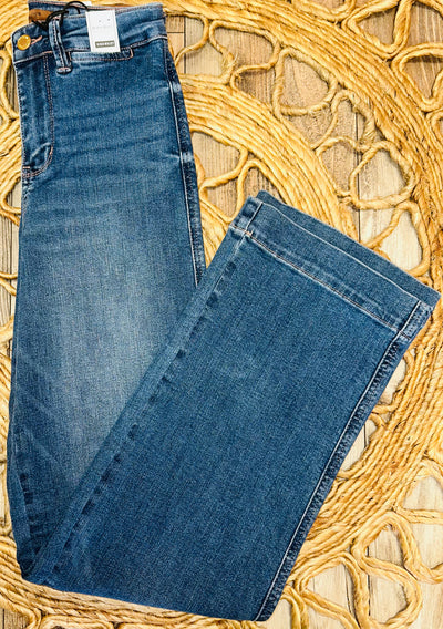 Judy Blue Contrast Thread Straight Leg 8596 - Mini Mee Boutique