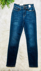 Judy Blue Dark Wash High Waist Relaxed Fit Jeans 2325