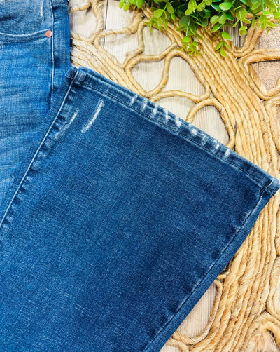 Judy Blue Flared Dark Jeans 88383 - Mini Mee Boutique
