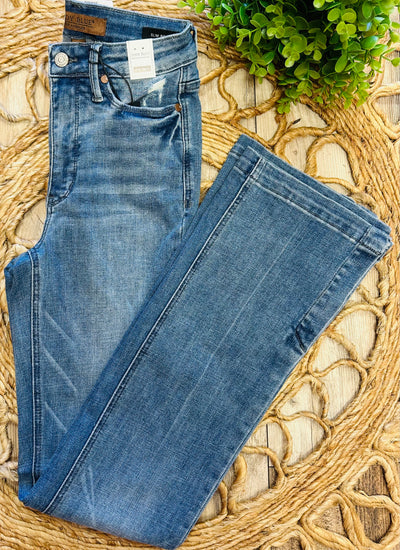 Judy Blue Vintage Wash Slim Boot Jean 88930 - Mini Mee Boutique