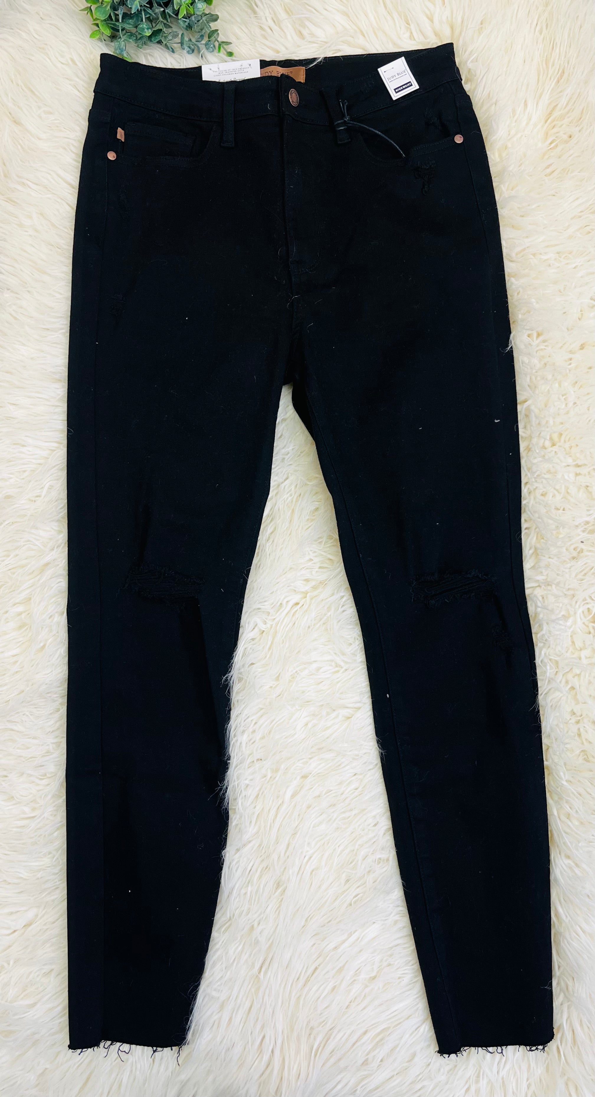 Judy blue black skinny jeans 8562 - Mini Mee Boutique