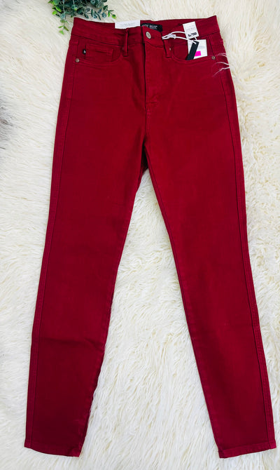 Judy blue red jeans 8760 - Mini Mee Boutique