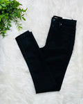 Kancan Button Fly High Rise Black Jeans
