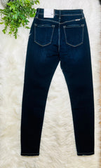 Kancan Button Fly High Rise Skinny Jeans