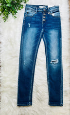 Kancan Button Fly Jeans